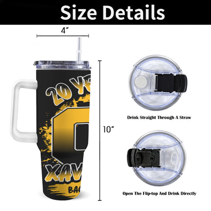 40oz Tumbler with Handle